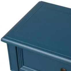 15.20 in. Antique Navy Rectangle Particle Board End Table by JASMODER -JASMODER Sales Store antique navy jasmoder end side tables wf189574aam 31 1000