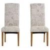 Beige and Brown Fabric Parsons Chair Set of 2 by JASMODER -JASMODER Sales Store beige and brown jasmoder dining chairs w48620061 64 1000