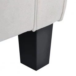 Beige Linen Accent Armchair for Home or Office by JASMODER -JASMODER Sales Store beige jasmoder accent chairs pp282555aaa 1f 1000