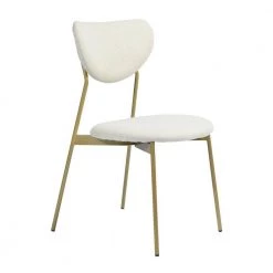 Beige Fabric Side Chair Set of 2 by JASMODER -JASMODER Sales Store beige jasmoder dining chairs w9030434 4f 1000
