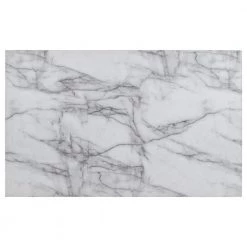 6-Person Modern Wood Style Dining Table with 4-Chairs and a Bench, Table with Marbled Veneer by JASMODER -JASMODER Sales Store beige jasmoder dining room sets st000057aak c3 1000