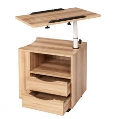 2-Drawer Beige Nightstand (18.31 in x 23.62 in x 15.75 in) by JASMODER -JASMODER Sales Store beige jasmoder nightstands w33128756 31 1000