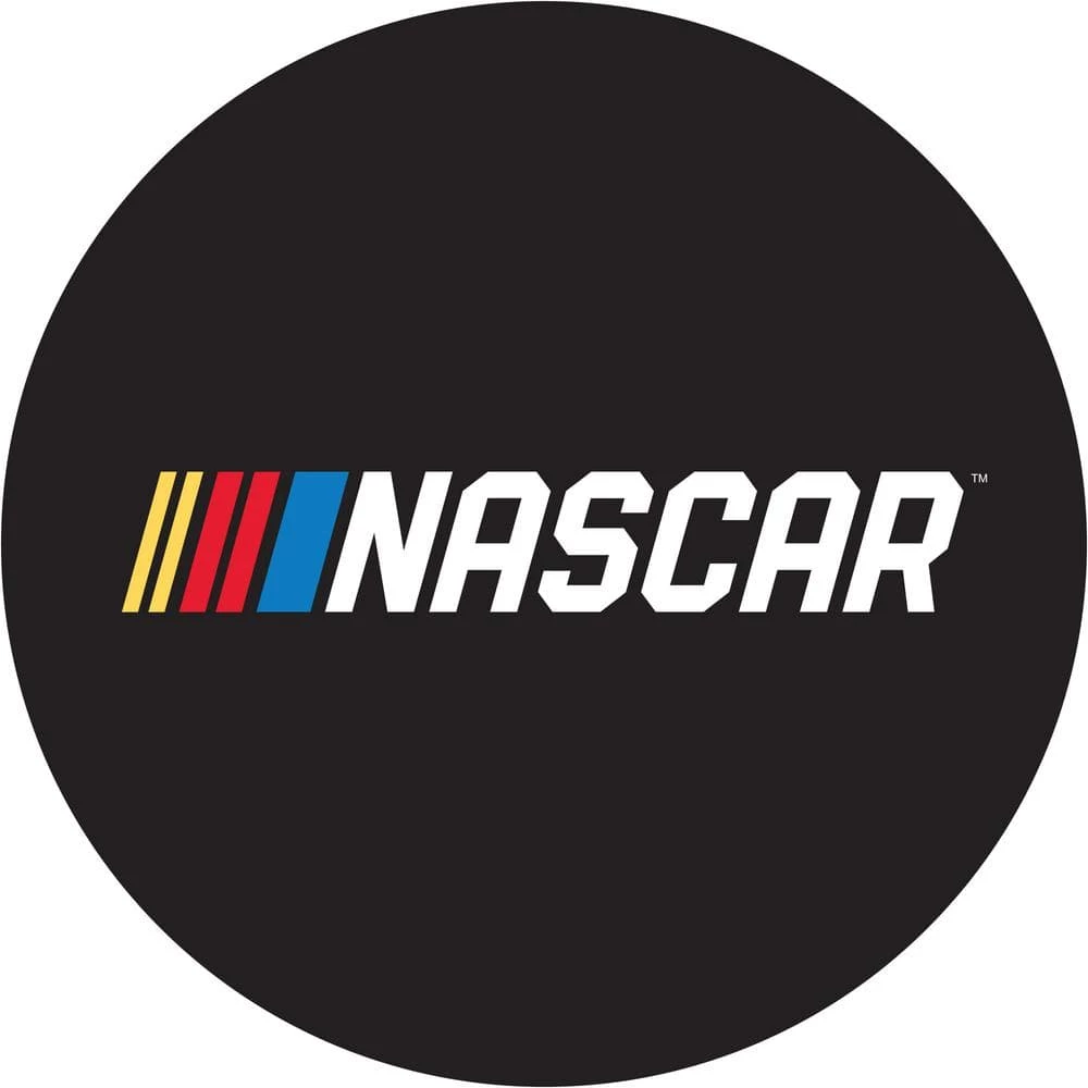 NASCAR 31 in. Chrome Swivel Cushioned Bar Stool by Trademark 6 NASCAR 31 in. Chrome Swivel Cushioned Bar Stool by Trademark - Image 4