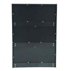 5-Drawer Black Composite Dresser (19.68 in. x 27.93 in. x 16.53 in.) by JASMODER -JASMODER Sales Store black jasmoder dressers w331s00036 4f 1000