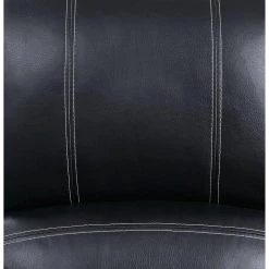 Black Faux Leather Sofa Power Recliner for Office and Home Living Room or Bedroom with USB charger by JASMODER -JASMODER Sales Store black jasmoder recliners 52288 hd 76 1000