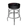 Shadow Babes D Series 31 in. Chrome Swivel Cushioned Bar Stool by Trademark