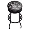 Vintage 1903 Motor Company 29 in. Chrome Swivel Cushioned Bar Stool by Trademark 2 Vintage 1903 Motor Company 29 in. Chrome Swivel Cushioned Bar Stool by Trademark -JASMODER Sales Store black trademark bar stools fd1006 fm03 64 1000