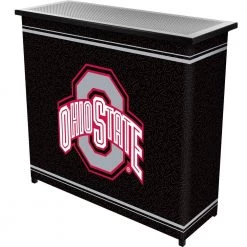 The Ohio State University 2-Shelf Black Bar with Case by Trademark