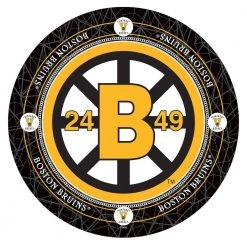 NHL Vintage Boston Bruins Chrome Pub/Bar Table by Trademark 8 NHL Vintage Boston Bruins Chrome Pub/Bar Table by Trademark -JASMODER Sales Store boston bruins logo black trademark bar tables nhl2000 bbv c3 1000