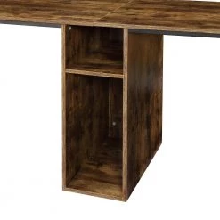 78.7 in. Brown and Black Computer Desk by JASMODER -JASMODER Sales Store brown and black jasmoder computer desks wf198327aat 31 1000