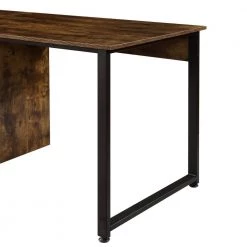 78.7 in. Brown and Black Computer Desk by JASMODER -JASMODER Sales Store brown and black jasmoder computer desks wf198327aat 44 1000