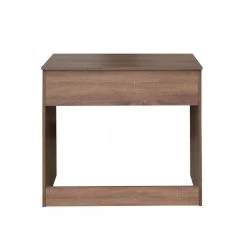 31.5 in. Brown Computer Desk with Drawers by JASMODER