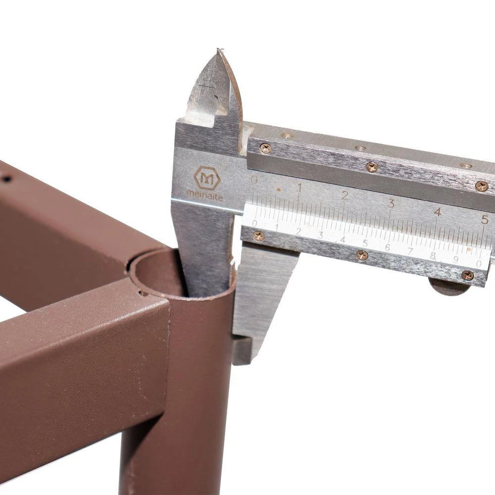 Brown Faux Leather Parsons Chair Set of 4 by JASMODER 10 Brown Faux Leather Parsons Chair Set of 4 by JASMODER - Image 8