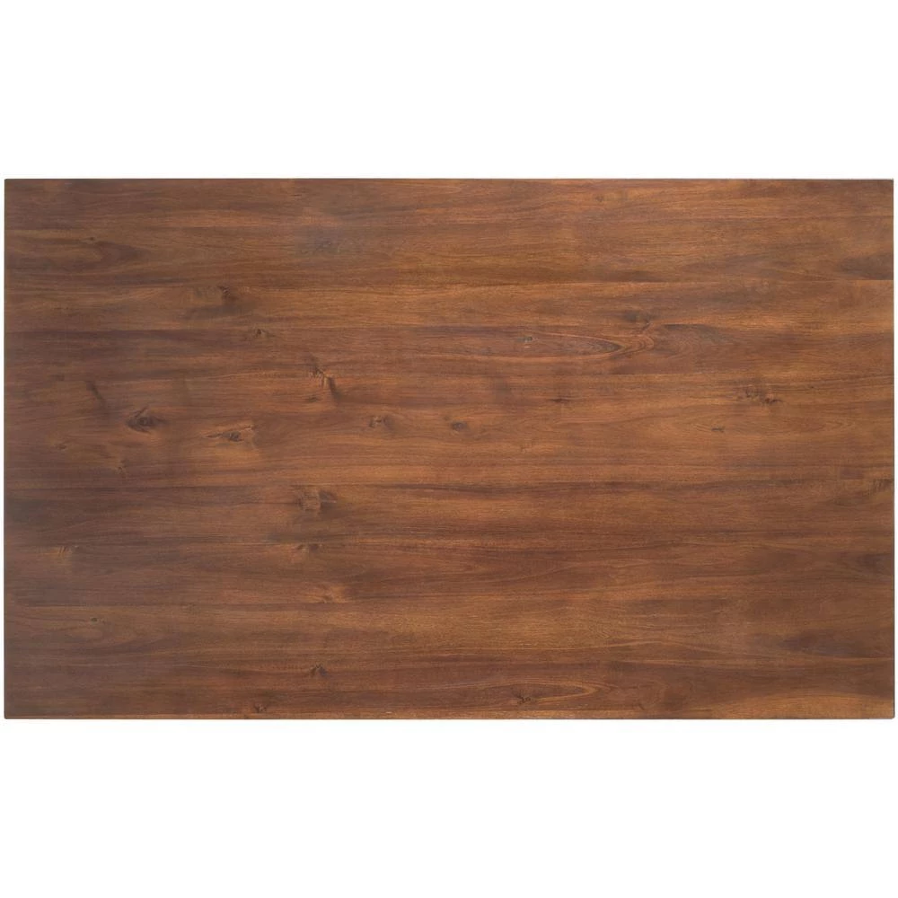 6-Piece Kitchen Simple Wooden Dining Table and Chair with Bench, PU Cushion by JASMODER 5 6-Piece Kitchen Simple Wooden Dining Table and Chair with Bench, PU Cushion by JASMODER - Image 3