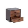 3-Drawer Brown Nightstand (19 in x 20 in x 16 in) by JASMODER -JASMODER Sales Store brown jasmoder nightstands 97340 hd 64 1000