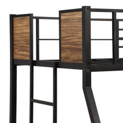 54.7 in. W Brown Full Frame Platform Bed by JASMODER -JASMODER Sales Store brown jasmoder platform beds mf291657aad 31 1000