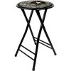 U.S. Army Digital Camo 24 in. Black Cushioned Folding Bar Stool by Trademark -JASMODER Sales Store camo black trademark bar stools army2400 camo 64 1000