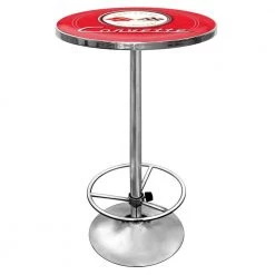 Corvette C1 Chrome Pub/Bar Table by Trademark