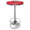 Corvette C2 Red Pub/Bar Table by Trademark