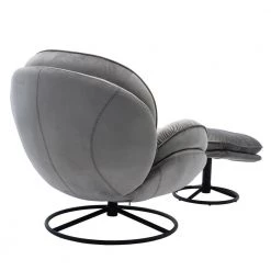 Gray Velvet Swivel and Tufted Barrel Chair with Ottoman Set by JASMODER 15 Gray Velvet Swivel and Tufted Barrel Chair with Ottoman Set by JASMODER -JASMODER Sales Store gray jasmoder accent chairs w67628187 1f 1000