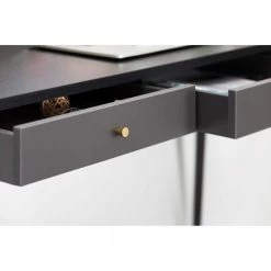 19.70 in. W Gray Computer Desk with Drawers by JASMODER -JASMODER Sales Store gray jasmoder computer desks w87634789 40 1000