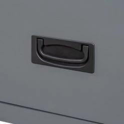 16.93 in. Gray Rectangle Particle Board End Table by JASMODER -JASMODER Sales Store gray jasmoder end side tables wf212304aae c3 1000