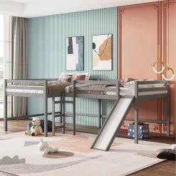 94.2 in. W Gray Full Frame Platform Bed by JASMODER 13 94.2 in. W Gray Full Frame Platform Bed by JASMODER -JASMODER Sales Store gray jasmoder platform beds lp001112aae 1f 1000