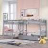 80.6 in. W Gray Twin Frame Platform Bed by JASMODER 2 80.6 in. W Gray Twin Frame Platform Bed by JASMODER -JASMODER Sales Store gray jasmoder platform beds lt000038aae 64 1000