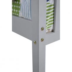 41.75 in. W Gray Twin Frame Platform Bed by JASMODER -JASMODER Sales Store gray jasmoder platform beds w50422210 1f 1000