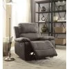 Gray Club Microfiber Sofa Recliner for Bedroom, Living Room, Office by JASMODER -JASMODER Sales Store gray jasmoder recliners 59525 hd 64 1000