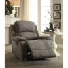 Gray Club Microfiber Sofa Recliner for Bedroom, Living Room, Office by JASMODER -JASMODER Sales Store gray jasmoder recliners 59528 hd 64 1000