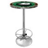 8-Ball Chrome Pub/Bar Table by Trademark -JASMODER Sales Store green 8 ball trademark bar tables 8bl2000 64 1000