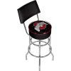 Ohio State Brutus Stripe 31 in. Chrome Padded Swivel Bar Stool by Trademark 1 Ohio State Brutus Stripe 31 in. Chrome Padded Swivel Bar Stool by Trademark -JASMODER Sales Store grey red trademark bar stools osu1100 stripe 64 1000