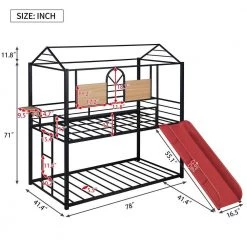 41.4 in. W Multi-Colored Twin Frame Platform Bed by JASMODER -JASMODER Sales Store multi colored jasmoder platform beds mf288036aaj 40 1000