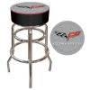 Corvette C6 31 in. Chrome Swivel Cushioned Bar Stool by Trademark 1 Corvette C6 31 in. Chrome Swivel Cushioned Bar Stool by Trademark -JASMODER Sales Store multi colored trademark bar stools gm1000s c6 cor 64 1000