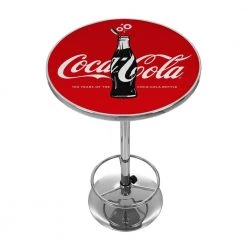 Coca-Cola 100th Anniversary Red Pub/Bar Table by Trademark