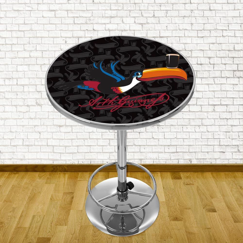 Guinness Toucan Chrome Pub/Bar Table by Trademark 7 Guinness Toucan Chrome Pub/Bar Table by Trademark - Image 5