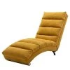 Mustard Solid Design Polyester Curved Massage Recliner Chaise Lounge for Home or Office Use by JASMODER -JASMODER Sales Store mustard jasmoder chaise lounges w39539621 64 1000