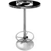 POW Chrome Pub/Bar Table by Trademark -JASMODER Sales Store pow black trademark bar tables pow2000 64 1000