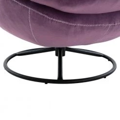 Purple Velvet Swivel and Tufted Barrel Chair with Ottoman Set by JASMODER 15 Purple Velvet Swivel and Tufted Barrel Chair with Ottoman Set by JASMODER -JASMODER Sales Store purple jasmoder accent chairs w67641177 1f 1000