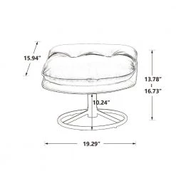 Purple Velvet Swivel and Tufted Barrel Chair with Ottoman Set by JASMODER 17 Purple Velvet Swivel and Tufted Barrel Chair with Ottoman Set by JASMODER -JASMODER Sales Store purple jasmoder accent chairs w67641177 fa 1000