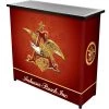 Anheuser Busch 2-Shelf Red Bar with Case by Trademark -JASMODER Sales Store red trademark home bars ab8000 ae 64 1000