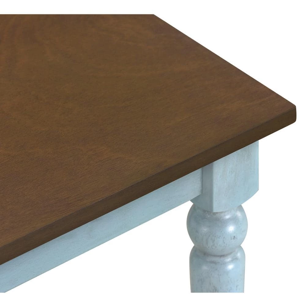 6-Piece Dining Table Set with Bench, Wooden Kitchen Table Set w/4-Padded Dining Chairs by JASMODER 7 6-Piece Dining Table Set with Bench, Wooden Kitchen Table Set w/4-Padded Dining Chairs by JASMODER - Image 5