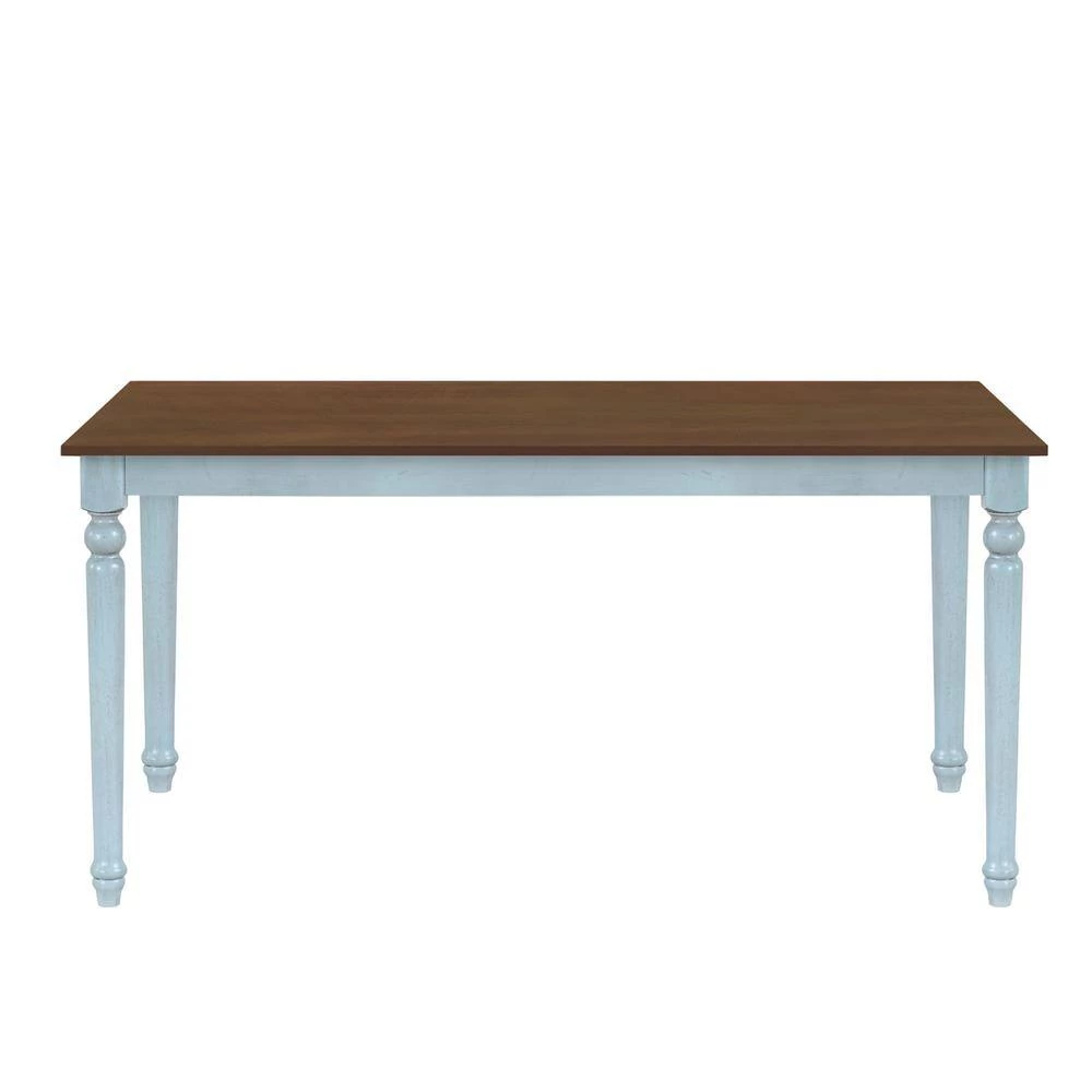 6-Piece Dining Table Set with Bench, Wooden Kitchen Table Set w/4-Padded Dining Chairs by JASMODER 9 6-Piece Dining Table Set with Bench, Wooden Kitchen Table Set w/4-Padded Dining Chairs by JASMODER - Image 7