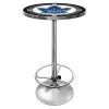 NHL Toronto Maple Leafs Chrome Pub/Bar Table by Trademark