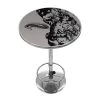 U.S. Army The Horn Calls Chrome Pub/Bar Table by Trademark -JASMODER Sales Store u s army the horn silver trademark bar tables army2000 horn 64 1000