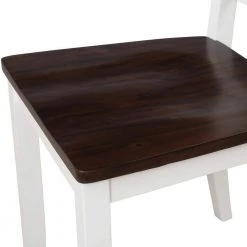 5-Piece Dining Table Set Home Kitchen Table and Chairs Wood Dining Set by JASMODER 13 5-Piece Dining Table Set Home Kitchen Table and Chairs Wood Dining Set by JASMODER -JASMODER Sales Store white jasmoder dining room sets sh000088aak c3 1000