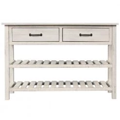 17.04 in. White Rectangle Particle Board End Table by JASMODER -JASMODER Sales Store white jasmoder end side tables wf187820aak fa 1000