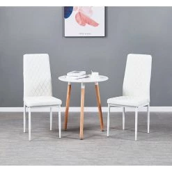 White Faux Leather Highback Tufted Ergonomic Chairs by JASMODER -JASMODER Sales Store white jasmoder ergonomic chairs w29904663 31 1000