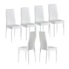 White Faux Leather Highback Tufted Ergonomic Chairs by JASMODER -JASMODER Sales Store white jasmoder ergonomic chairs w29904663 64 1000